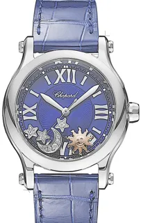 Chopard Happy Diamonds 278559-3011 Edelstahl Blau