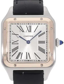 Cartier Santos Dumont W2SA0011 Stainless steel Silber