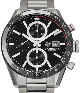 TAG Heuer Carrera Calibre 16 CBM2110.BA0651 Stainless steel Black