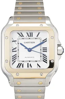 Cartier Santos W2SA0016 Stainless steel Silver