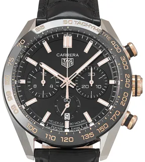 TAG Heuer Carrera CBN2A5A.FC6481 Ceramic and Yellow gold and Stainless steel Black