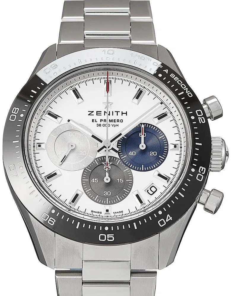 Zenith Chronomaster Sport 03.3100.3600/69.M3100 41mm Edelstahl Silver