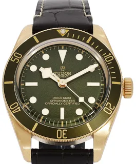 Tudor Black Bay 79018V Yellow gold Grün