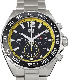 TAG Heuer Formula 1 CAZ101AC.BA0842 Stainless steel Black