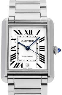 Cartier Tank Must WSTA0053 Stainless steel Silber