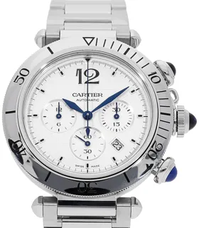 Cartier Pasha de Cartier WSPA0018 Stainless steel Silber