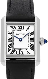 Cartier Tank Must WSTA0042 Stainless steel Silber