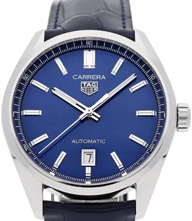 TAG Heuer Carrera Date WBN2112.FC6504 Stainless steel Blau