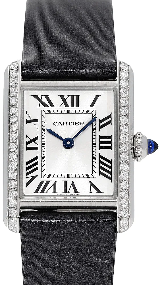 Cartier Tank Must W4TA0016 29.5mm Edelstahl Silver