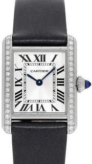 Cartier Tank Must W4TA0016 Stainless steel Silber