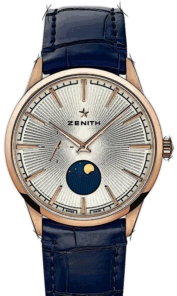 Zenith Elite 18.3100.692/01.C922 40mm Rose gold Silver