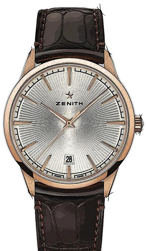 Zenith Elite 18.3100.670/01.C920 40mm Rose gold Silver