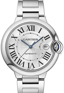 Cartier Ballon Bleu 40mm WSBB0040 Stainless steel Silber