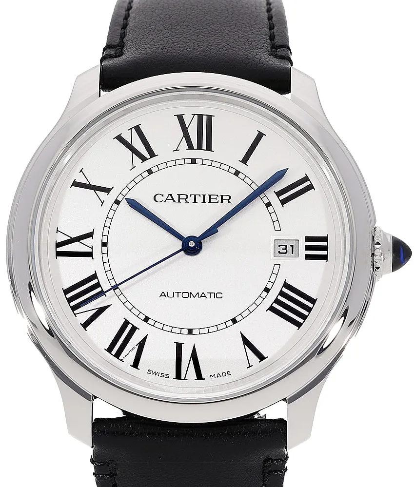 Cartier Ronde Must WSRN0032 40mm Edelstahl Silver