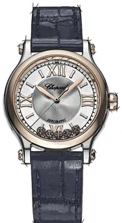 Chopard Happy Sport 278608-6001 Rose gold Silber