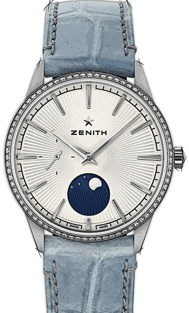 Zenith Elite 16.3200.692/01.C832 36mm Edelstahl Silber