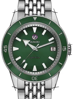 Rado Captain Cook R32500323 Ceramic and Stainless steel Green