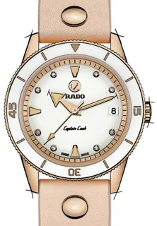 Rado Captain Cook R32139708 Ceramic and Stainless steel and PVD White