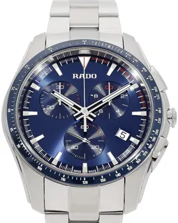 Rado HyperChrome Chronograph R32259203 Ceramic and Stainless steel Blau