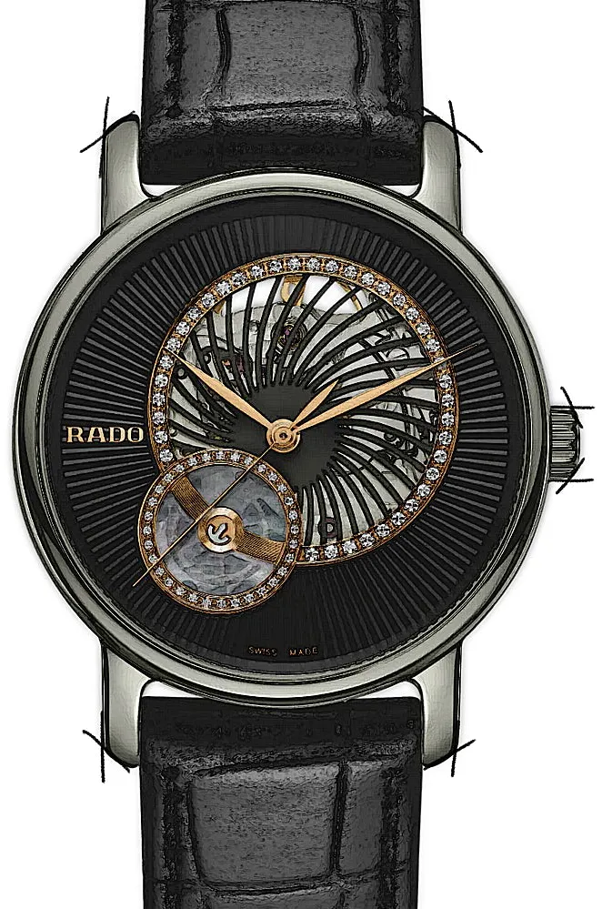 Rado DiaMaster R14056955 35mm Ceramic Perlmutt