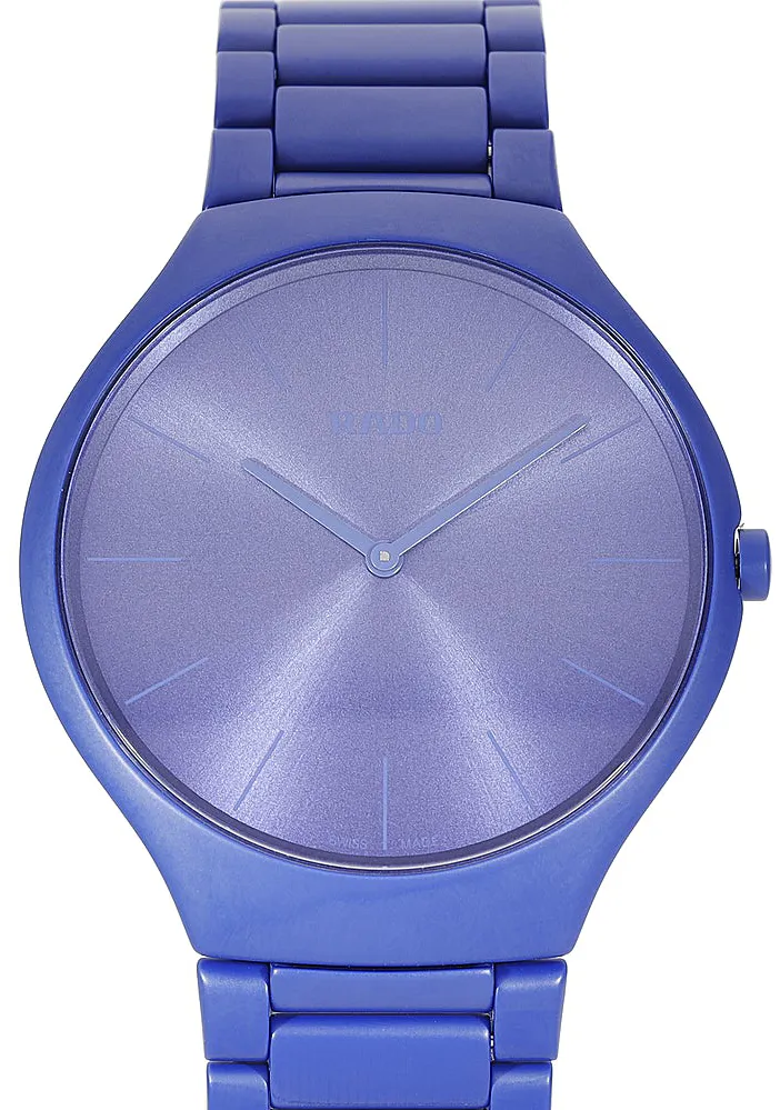 Rado True Thinline R27092622 39mm Ceramic Blau