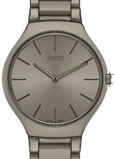 Rado True Thinline Les Couleurs Le Corbusier R27098682 Ceramic and Titanium Braun