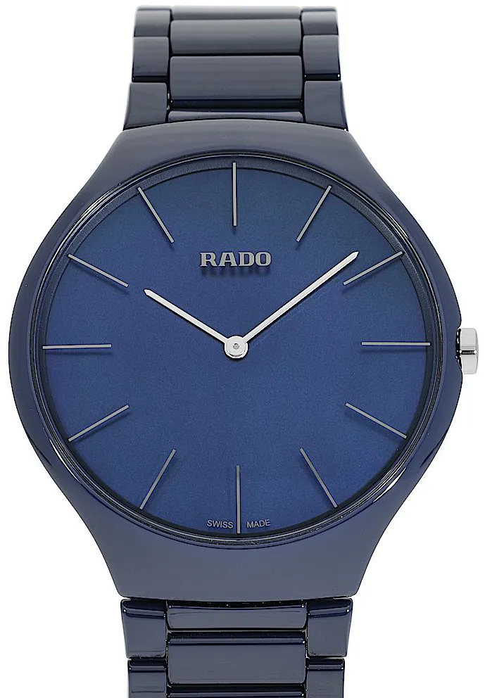 Rado True Thinline R27005902 39mm Ceramic Blau