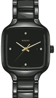 Rado True Square R27080722 Ceramic and Titanium and PVD Black