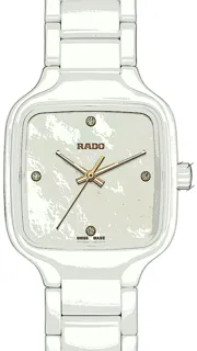 Rado True Square R27072902 Ceramic and Titanium Perlmutt