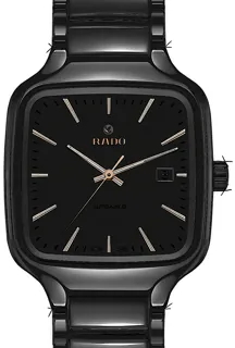 Rado True Square R27078162 Black ceramic Black