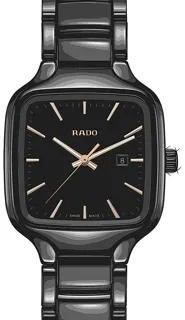 Rado True Square R27080162 Ceramic and Titanium and PVD Black