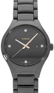 Rado True Diamonds R27059712 Ceramic and Titanium and PVD Black