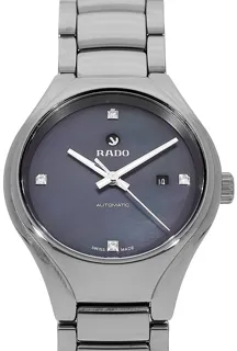 Rado True Automatic Diamonds R27243872 Ceramic and Titanium Blue