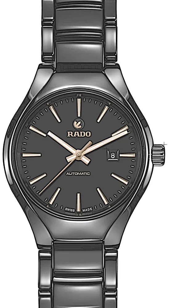 Rado True R27242162 30mm Keramik Schwarz