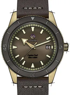 Rado Captain Cook R32504306 Bronze and Ceramic and Titanium Brown