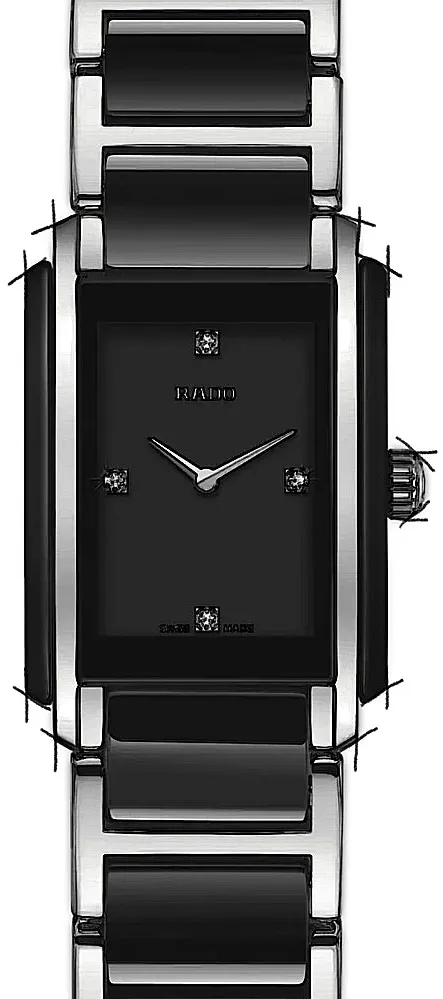 Rado Integral R20613712 22.5mm Keramik Black