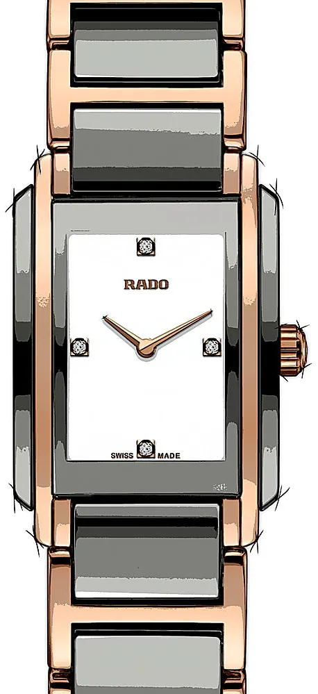 Rado Integral R20141712 22.5mm Edelstahl White