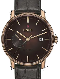 Rado Coupole Classic R22879325 Stainless steel and PVD Brown