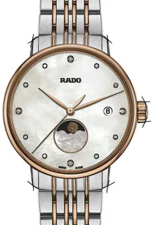 Rado Coupole Classic R22883923 Edelstahl Perlmutt