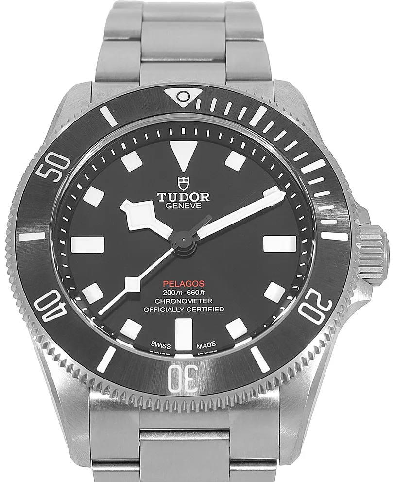 Tudor Pelagos 25407N 39mm Titan Schwarz