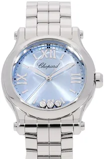 Chopard Happy Sport 278590-3010 Edelstahl Blau