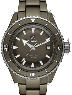 Rado Captain Cook R32130312 Ceramic and Titanium and Stainless steel Green