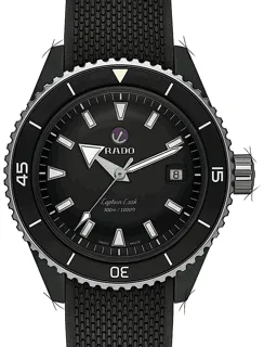 Rado Captain Cook R32129158 Ceramic and Titanium and Stainless steel and PVD Schwarz