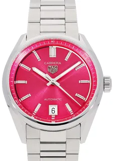 TAG Heuer Carrera Date WBN2313.BA0001 Stainless steel Pink