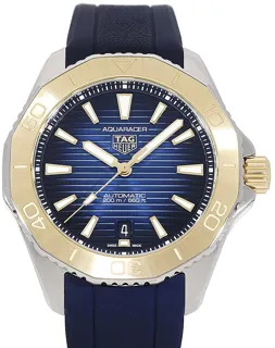 TAG Heuer Aquaracer WBP2150.FT6210 Yellow gold and Stainless steel Blau