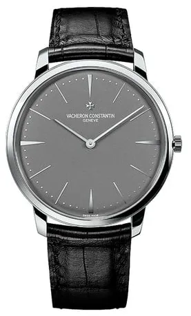 Vacheron Constantin Patrimony 81180/000P-9539 79mm Platinum Gray