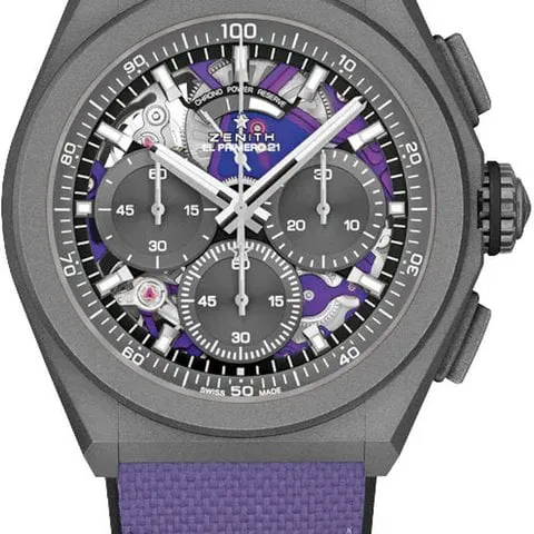 Zenith Defy 97.9001.9004/80 44mm Titanium Transparent