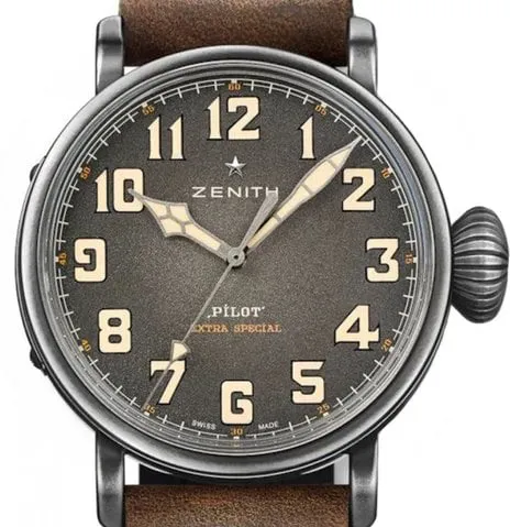 Zenith Pilot 11.2430.679/21.C801 45mm Stainless steel Gray