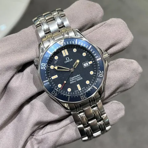 Omega Seamaster Diver 300M 25418000 41mm Steel Blue