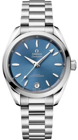 Omega Aqua Terra 220.10.34.20.03.002 34mm Stainless steel Blue